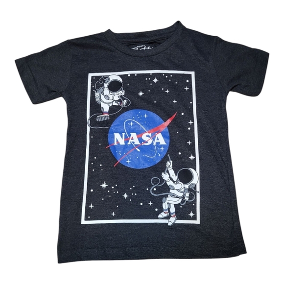 Eighty Eight Other - Eighty Eight Kids Black Short Sleeve Tee with NASA Space Graphic - Size 4